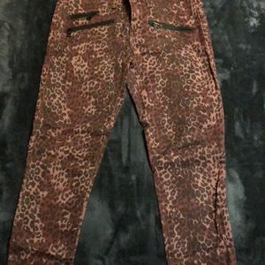 Rock & Republic cheetah jeans